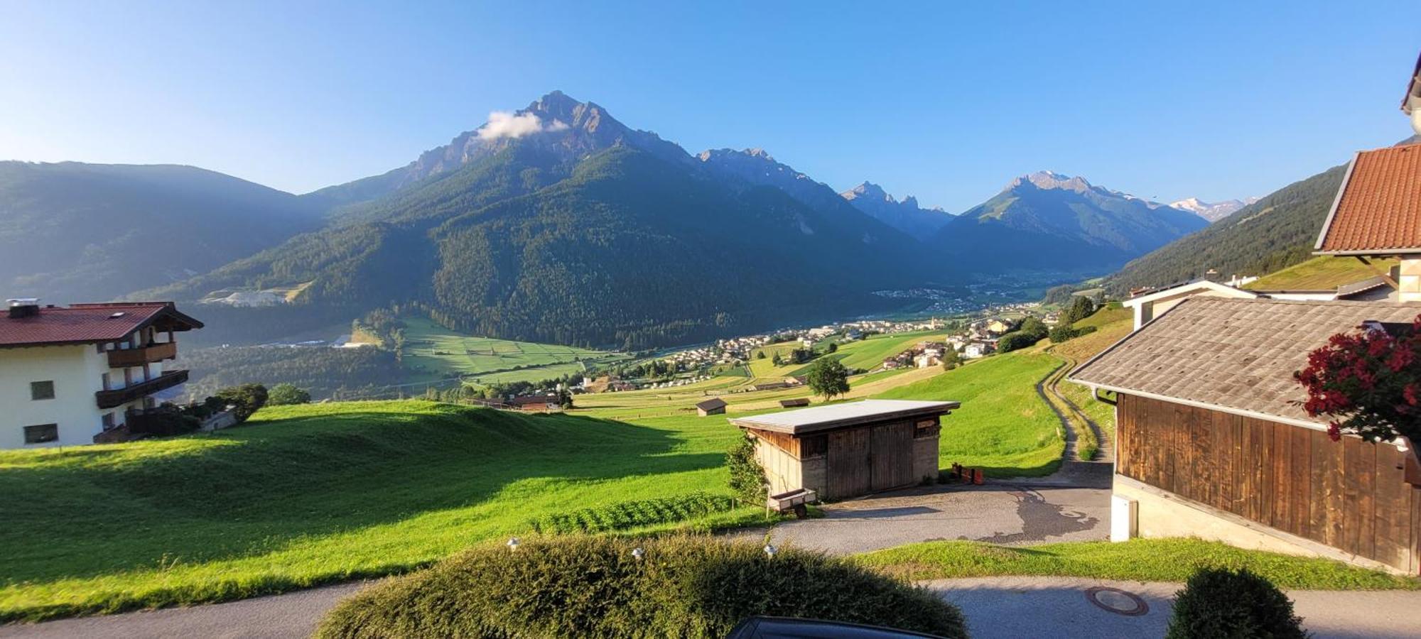 Ferienwohnung Joergenhof Telfes im Stubai Exterior foto